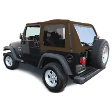 Jeep Wrangler TJ 1997-2006 Ridge Runner, Frameless Style Soft Top - Spice