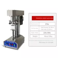 Automatic Electric Can Sealer Tin Sealer Mouth Size Can Sealing Machine Height