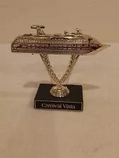 CARNIVAL VISTA Ship TROPHY Prize Cruise Line Ship on a Stick