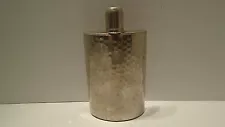 AHS Hammered Metal Whiskey Flask Made in Gemany Liquor