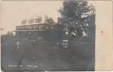 VINTAGE RPPC: HOTEL AT PIGEON, INDIANA 1907