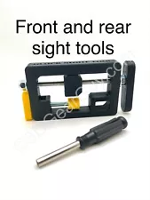 For Glock, Rear Sight Tool &Front Sight Tools, Installation & Removal Press Tool