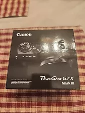 Canon PowerShot G7 X Mark III - 20.1MP Point & Shoot Digital Camera - Black