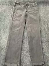 Katin Joggers Mens Large Gray Corduroy Active Beach Skate Pants Comfort Casual