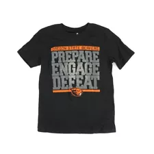 Oregon State Beavers NCAA Youth Black "Preparation" Graphic T-Shirt