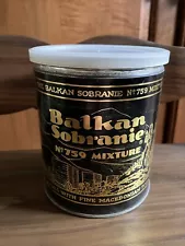 Balkan Sobranie No. 759 Mixture Tin UNOPENED (7 Oz)