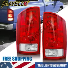 Pair Tail Lights For 2002-06 Dodge Ram 1500 2003-2006 Dodge Ram 2500 3500 Pickup