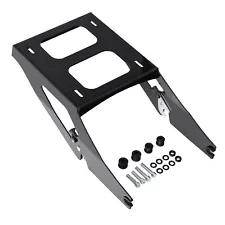 Two-Up Mounting Rack Fit For Harley Sport Glide FLSB 2018-2021 2019 2020 Black (For: 2019 Sport Glide)