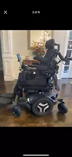 permobil m300 wheelchair brand new , dual controls, black, elevates