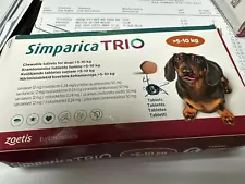 SIMPATICA TRIO for DOGS 10.1-20 pounds - 4 TABLETS