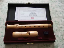 Wooden Moeck Rondo Soprano / Descant Recorder, Baroque, Near Mint