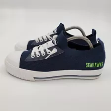 FOCO Women's NFL Low Top Canvas Sneakers Shoes Seattle Seahawks Size 9 apparel