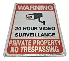 WARNING SIGNS VIDEO SURVEILLANCE SECURITY SIGN