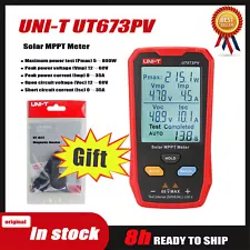 UNI-T UT673PV Solar MPPT Meter Handheld Automatic Measurement Solar Detector