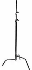 40" C-Stand W/ Spring Loaded Base - Black