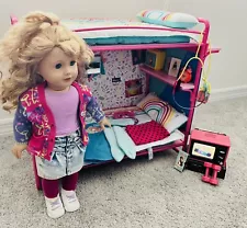 American Girl ð©· Courtney Moore 18" Doll, Bunk Bed & Accessory Sets Huge Lot