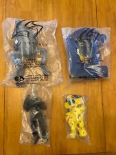 4 VINTAGE 1998 Lost In Space Collectibles - Sealed in bag New Old Stock Set of 4