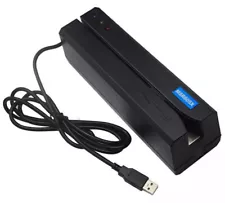 MSR605X Full Tri-Track Magnetic Card Writer/Reader W/ 10 Blank Cards Application