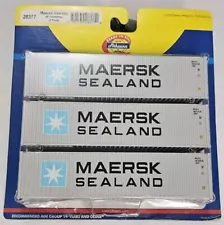 New Listing28377 Athearn Maersk-Sealand 40' Containers