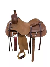 1-229 16 inch HR Saddlery Ranch Cutter Western Saddle