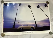 Reserved For Coconut77 California Dreamin 24”x 36" Poster Print Porsche