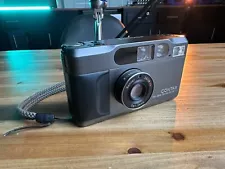 Black Contax T2 35mm Film Camera Near Mint