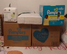 688 diapers for sale size 1 pampers. Brand new still in the packaging.