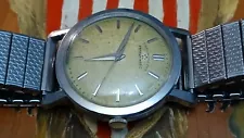 Vintage Eterna-Matic Chronometre Men's Automatic Wristwatch Watch Runs Strong