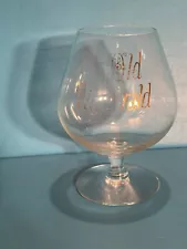 VERY OLD FITZGERALD Bourbon Whiskey Snifter / Pedestal Glass ~ VINTAGE ~ RARE!