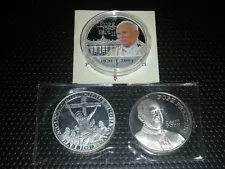 Religious Christian Silver Treasure (Coin & Medals)