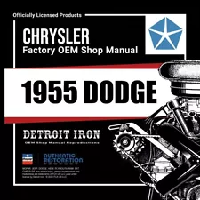 1955 Dodge Shop Manual, Sales Literature, & Parts Book Kit