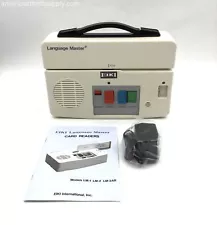 Eiki LM-1 LM-2 LM-2AR Language Master Card Readers W/ Adapter