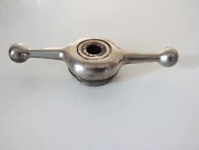 Vintage Antique Radiator Dogbone Cap Nickel Plated