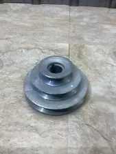 4” 3 STEP V-BELT PULLEY WITH 3/4” BORE