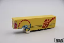 Herpa Box semitrailer yellow „Scania Beers Truck Training“ Holland 1:87 4020 /HS