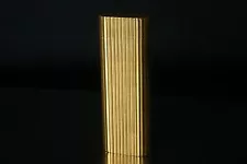 Cartier Vintage Lighter For repair or parts Godron Gold plated #R051