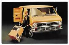 1971 Ford Econoline Van Old Postcard