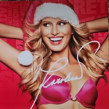 Authentic Victoria Secret Poster 34”x34” Heavy Thick Paper Karolina Kurkova