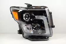 Perfect 2016-2019 Nissan Titan XD LED Headlight Black Right RH OEM Complete! (For: More than one vehicle)