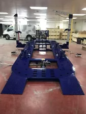 FREE SHIPPING 22 FEET LONG 2 TOWERS HEAVY DUTY AUTO BODY FRAME MACHINE