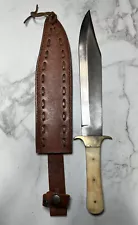 vintage handmade bowie knife quality craftsmanship