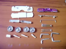 vintage MPC kit 1-1169-200 1/25 scale 1969 pontiac GTO parts lot released 1968