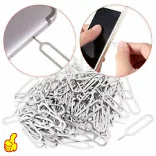 10Pcs Sim Card Eject Pin Key Tool Needle For iPhone7 For Xiaomi3 Hot Sale--us