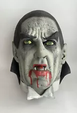 VTG Halloween Dracula Vampire Mask Illusive Concepts 1995 Universal Monsters