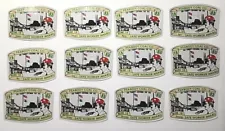 Coal Mining Stickers 1983 Peabody Coal Mine 10 Safe Worker Award Full Set PB96