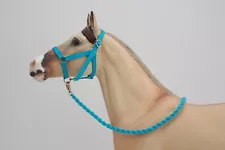 HANDMADE Breyer Traditional Horse Halter (Standard size/Turquoise)