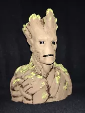 Groot Bust Statue. I Am Groot. Guardians Of The Galaxy Marvel