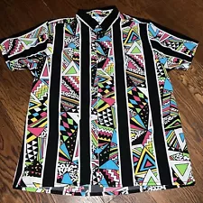 Fresh Prince Of Bel Air Button Down Drill Clothing Company Size XL 90s Retro