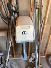 Used Outboard boat motors for sale Evinrude 8 horse power.