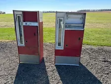 (2) Vintage Coke machines Coca-Cola restoration antique Models: HA110A and H90B